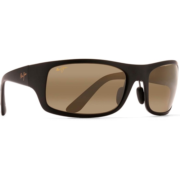 Maui Jim Haleakala Polarized Black Matte Sunglasses - Picture 3 of 10